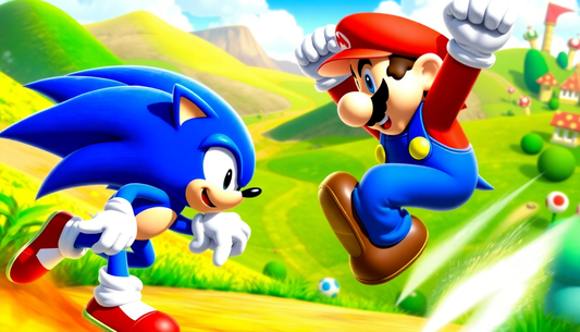 The Epic Clash of Gaming Titans: Sonic vs. Mario