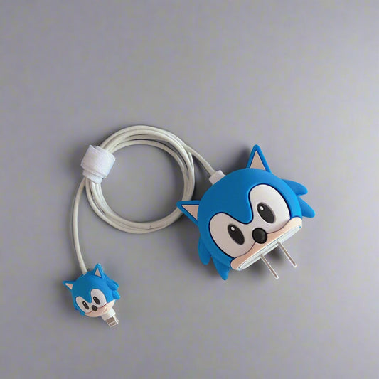 Sonic Charger Cover – Anime Protective Case for Cables