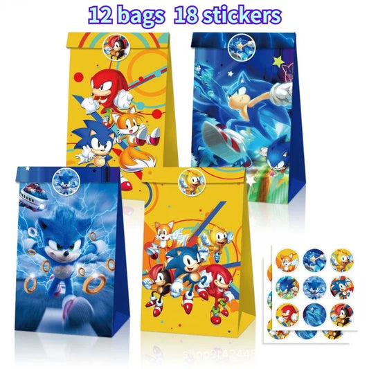 Sonic Cartoon Party Supplies