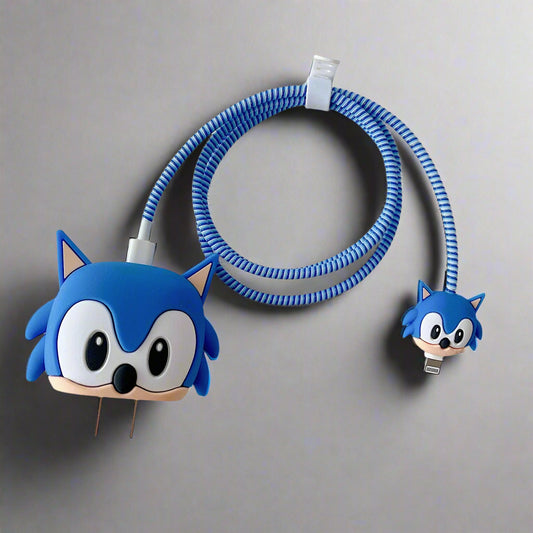 Sonic Charger Cover – Anime Protective Case for Cables