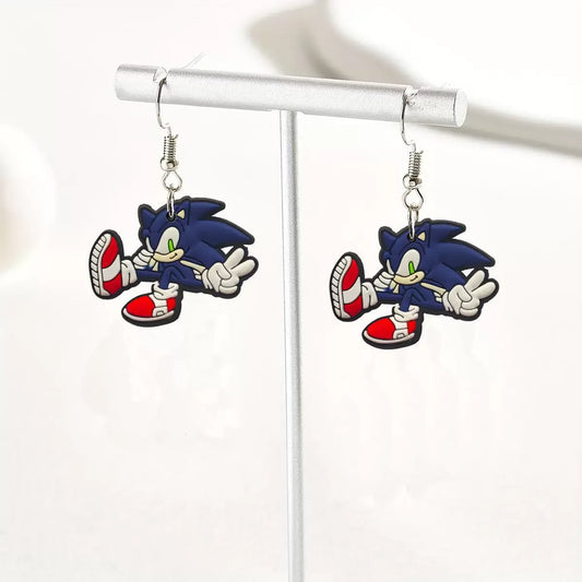 2025 New Sonic Anime Earrings