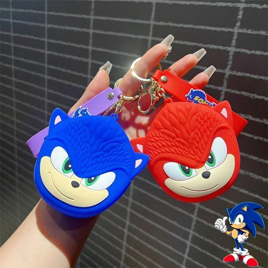 Sonic The Hedgehog Coin Purse Keychain