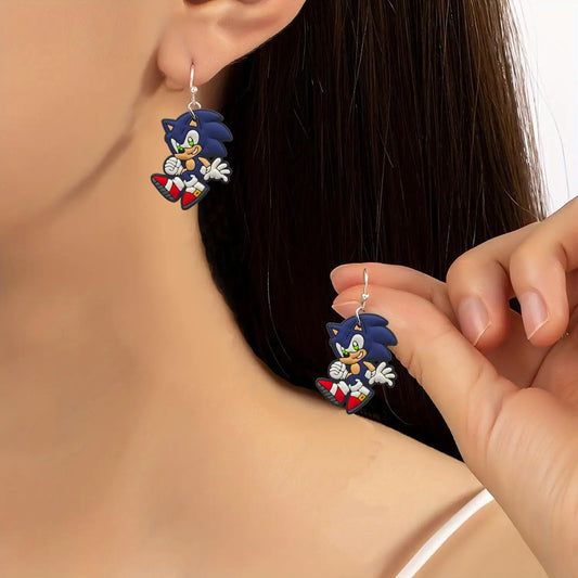 2025 New Sonic Anime Earrings