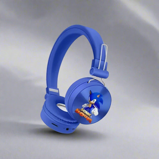 Sonic Cartoon Anime Bluetooth Earphones – Gaming Headset & Student Gift