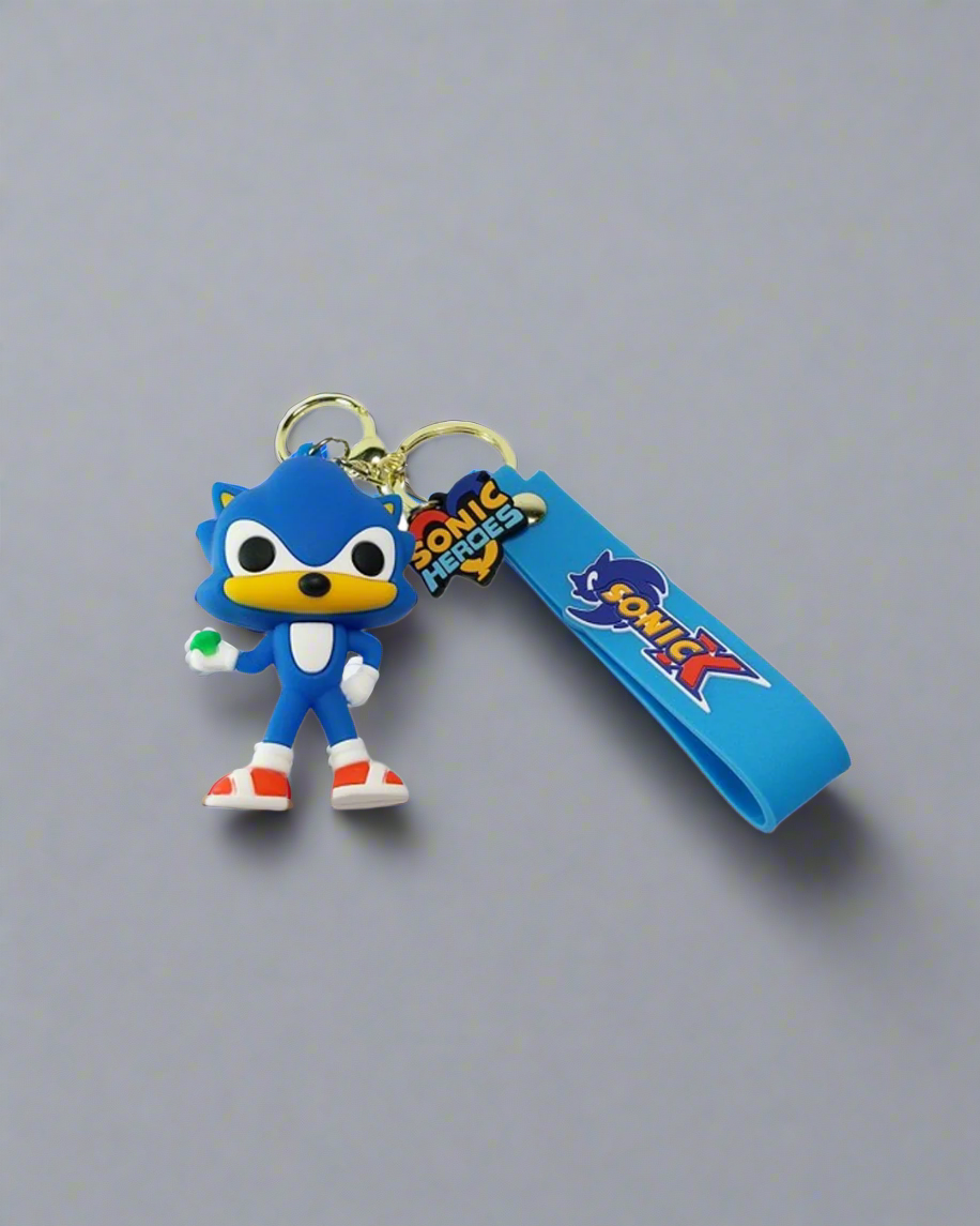 Sonic The Hedgehog Character Keychain