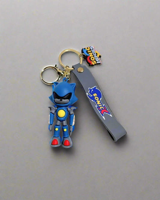 Sonic 3D Cartoon Keychain